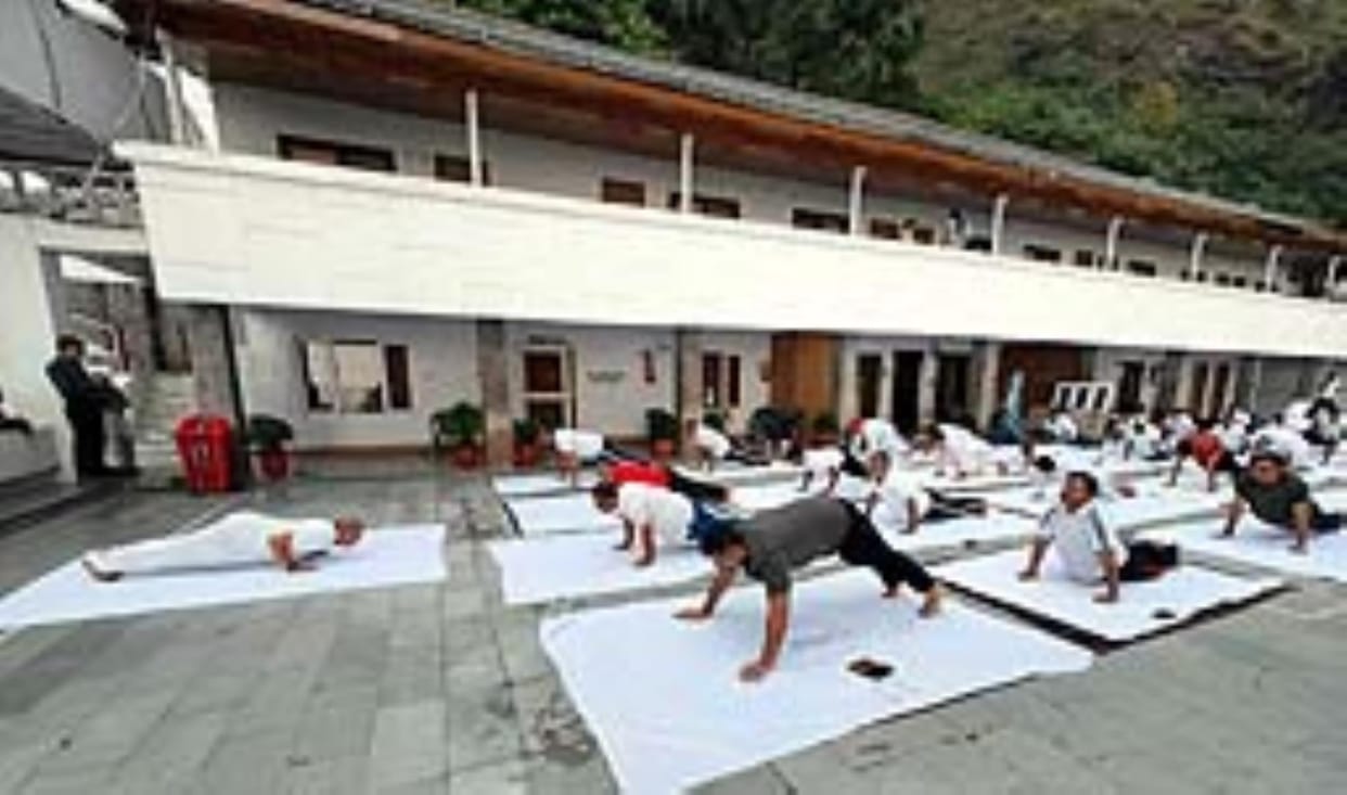 Yoga in Mata Vaishno devi Bhawan