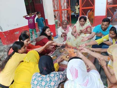 Gayatri Yagna and seminar organized in Shaktipeeth