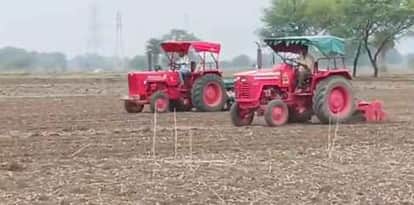 Monsoon arrived on time, farmers are busy sowing crops in the fields