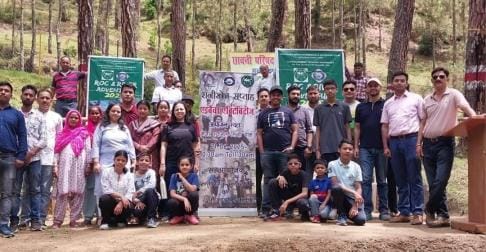 Tourists and youth enjoyed adventure activities