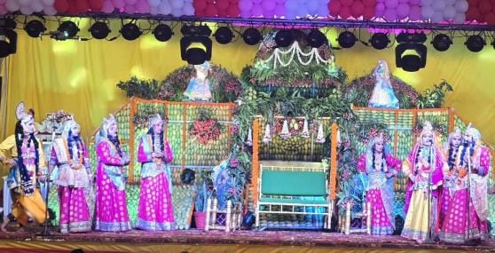 Raasleela concluded with Shyam engagement leela
