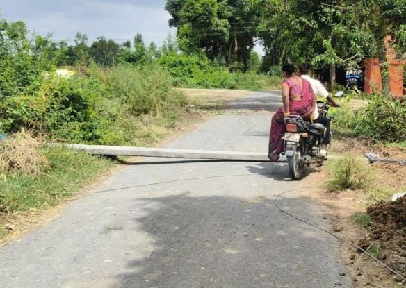 Responsible people do not reach villages to repair faults