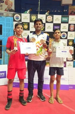 Rohtak's Prince and Jiya Shrestha in wrestling championship