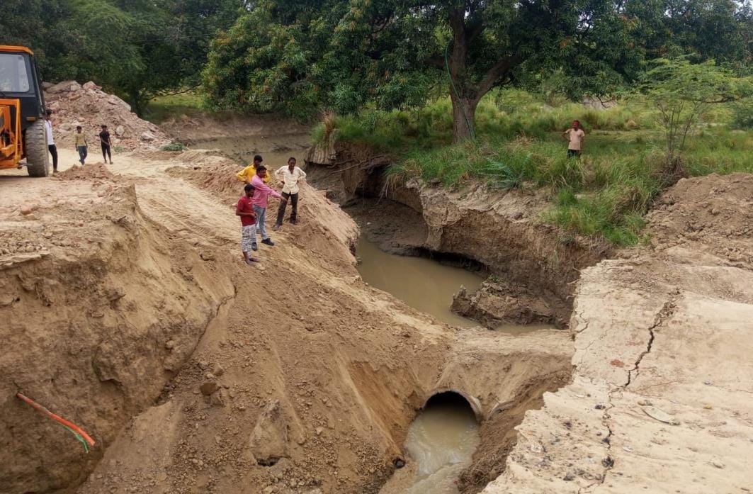 Alternative route not constructed even on third day