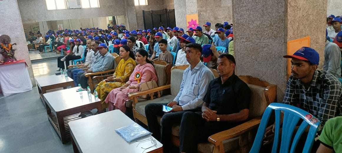 49 youths donated blood in the camp