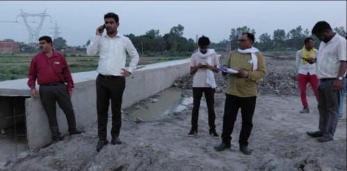 The land for the bypass was measured and possession was obtained, work started