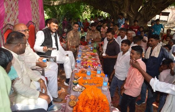 SP MP heard the problems of the villagers