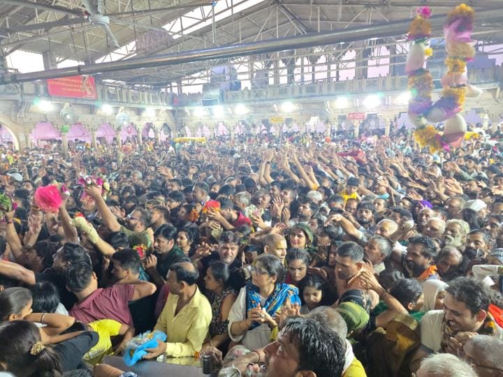 A flood of faith surged in Ladli Ji temple