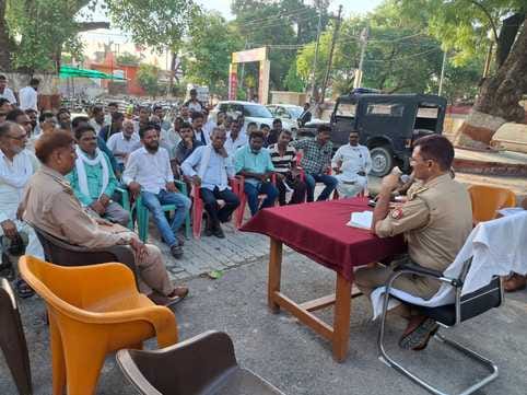 Peace committee meeting held in view of Muharram