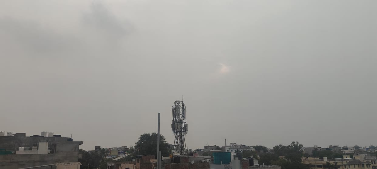 Hope was broken again...clouds were there but it did not rain
