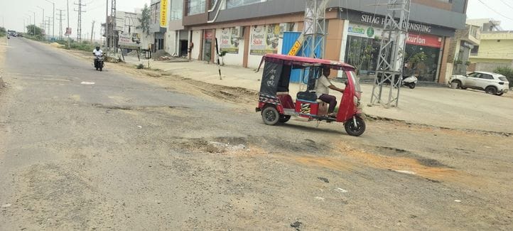 Departmental lethargy is responsible for potholes and accidents on roads