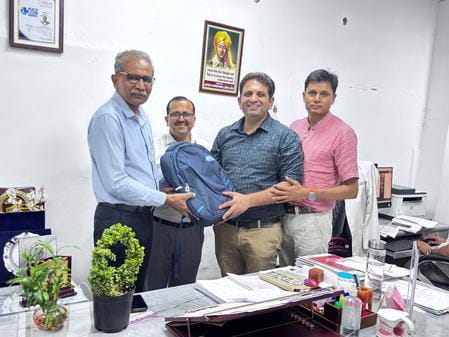 Dr. Kapil became the President of Dental Association