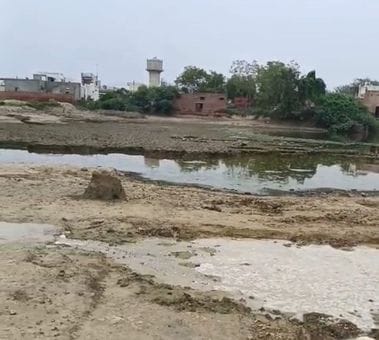 There used to be a cemetery in place of a pond in Devrad village