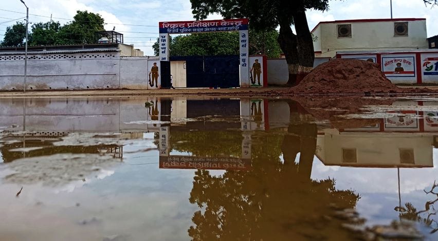 After the rain, the heat and humidity made people miserable