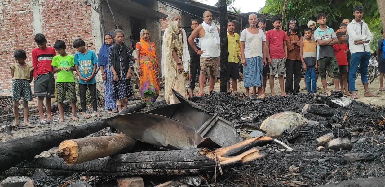 Cylinder exploded with a bang, household turned to ashes