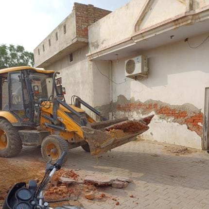 Municipal council removed encroachment, people accused of discrimination