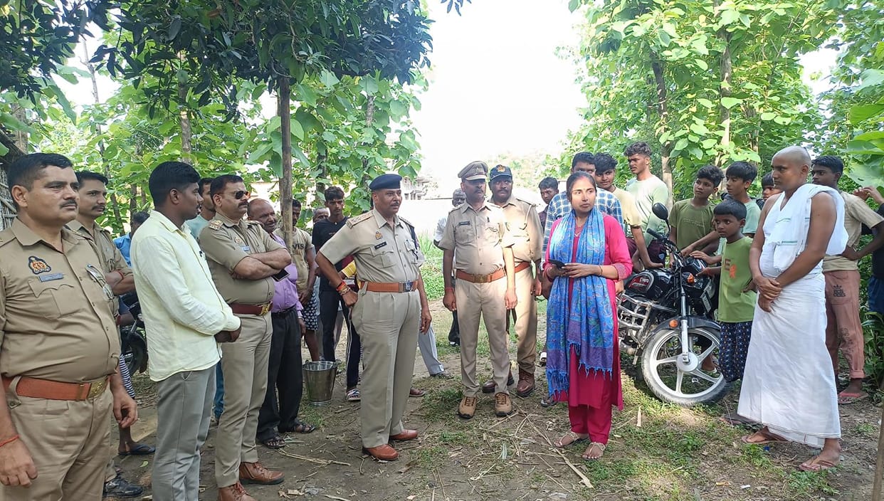 The forest department has set up a cage to catch the tiger, but panic continues