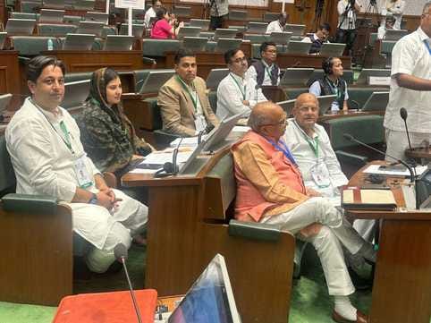 MP Iqra Chaudhary attended the meeting of the Estimates Committee of Parliament