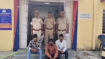 पुलिस गिरफ्त मे जानलेवा हमले के आरोपी