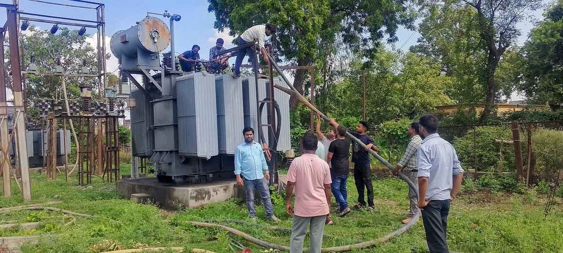50 consumers of Chidiyadah have not received electricity for 48 hours