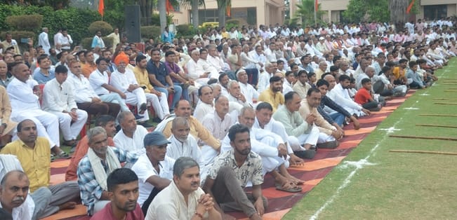 Volunteers sacrifice their position, money and prestige and work only for the nation