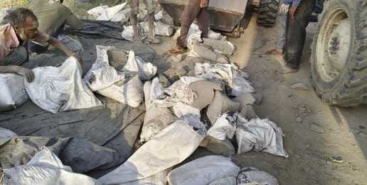 Allegation of using substandard material in making culvert