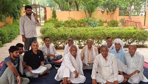In the meeting, the matter of planting trees in public places during the rainy season was discussed