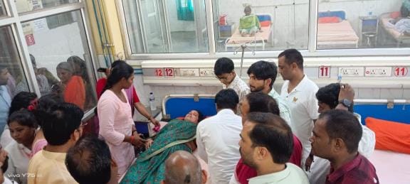 BJP Mahila Morcha district president was misbehaved with in the police station, her health deteriorated