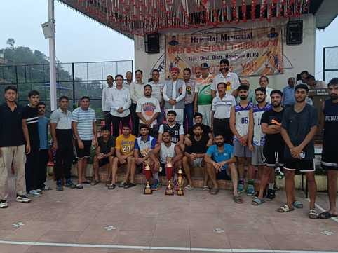 Hemraj Academy won the basketball tournament