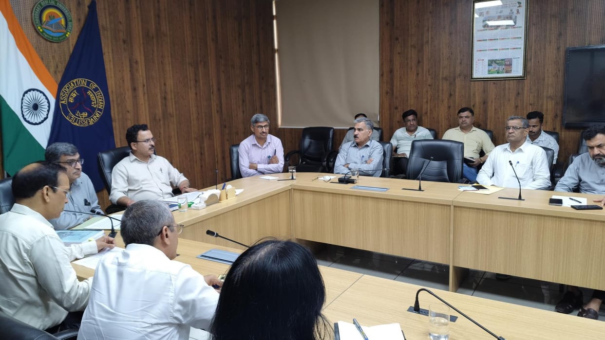 Departments should prepare a comprehensive academic framework: Vice Chancellor