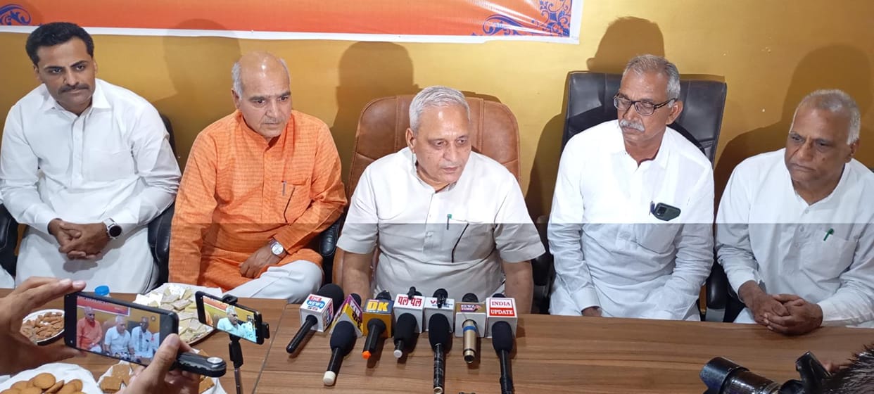 Guru Daksha Prajapati Jayanti will be celebrated on July 13 in Bhiwani: Gangwa