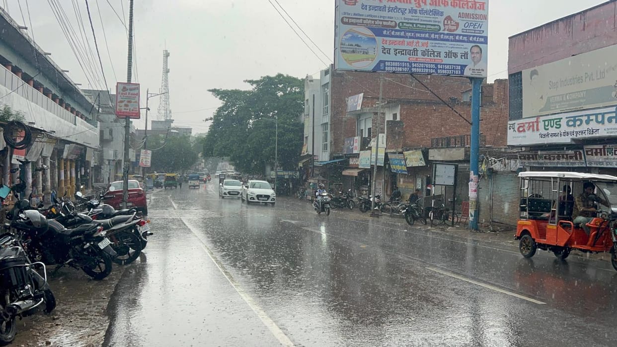 First the rain, then the humidity made us wet