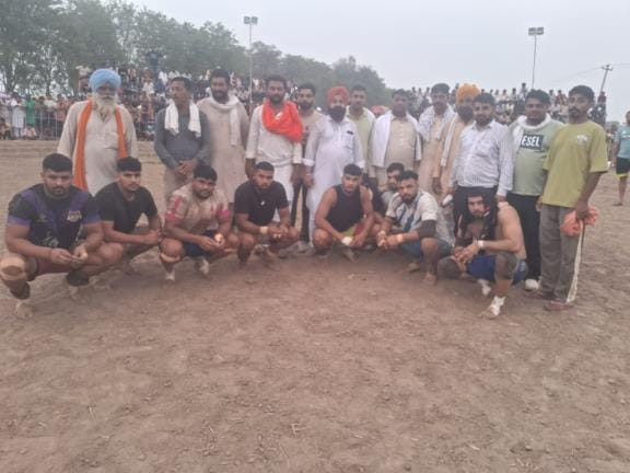 Hisar won a prize of 71 thousand rupees in the open kabaddi competition, with Khunan Club as the runner-up.