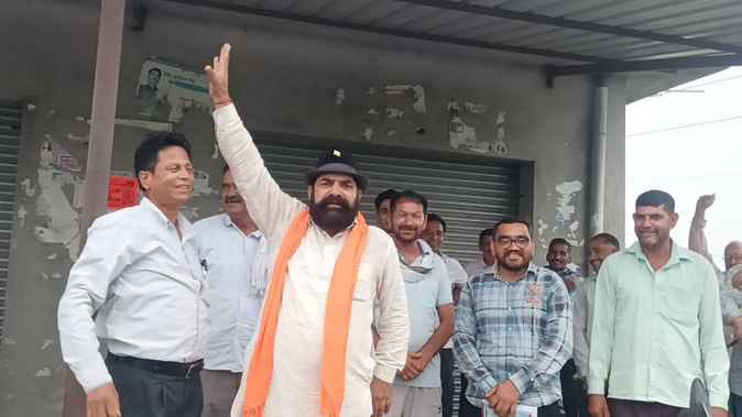 Farmers united against mining in Pandoga, raised slogans against administration and government