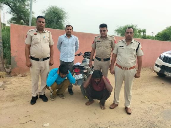 Two heroin smugglers riding a bullet bike were caught by the CIA, the court sent them to jail