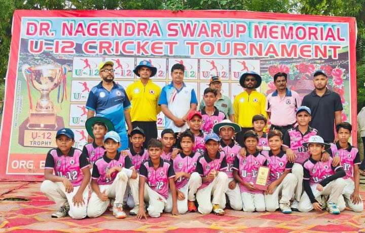 RVS Cricket Academy and Helijar Barden won the match, Krishna and Gaurav took five wickets each