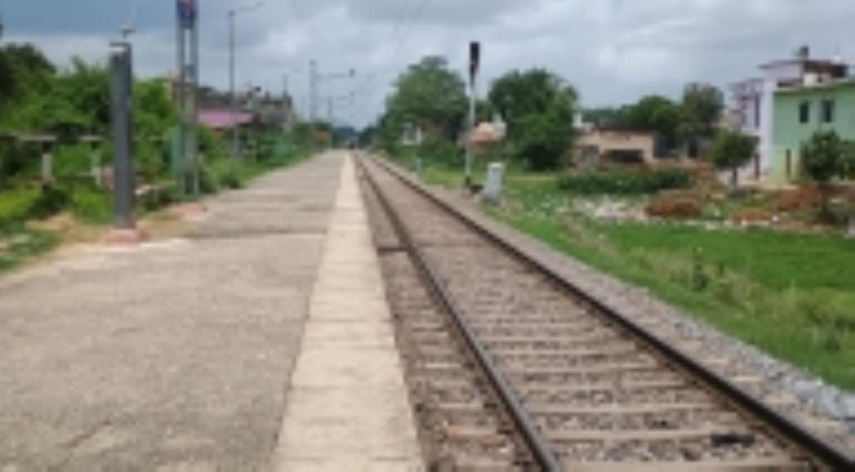 Preparation for doubling of railway line from Nakha Jungle to Gonda