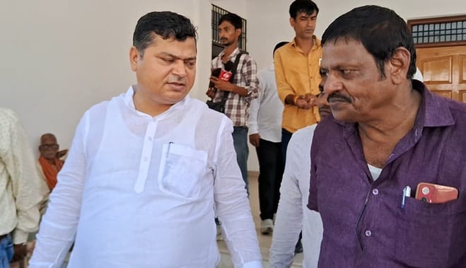 Muzaffarpur Bihar news :bjp minister says we will ready to flood fighting officers in alert mode