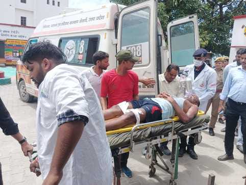 Drowning people were saved in Baluganj