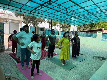 Diabetes and blood pressure patients benefitted from yoga