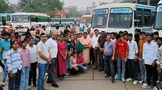 A group of 50 students went on an adventure trip to Manali