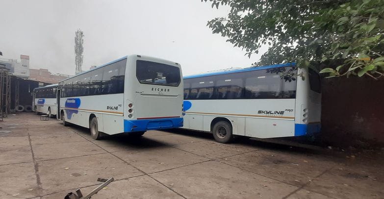 Five new AC buses joined the roadways fleet
