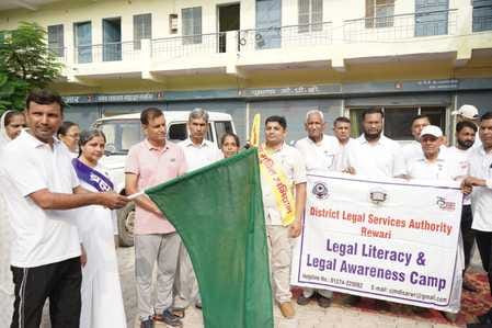 Information provided to drug addicts about legal aid