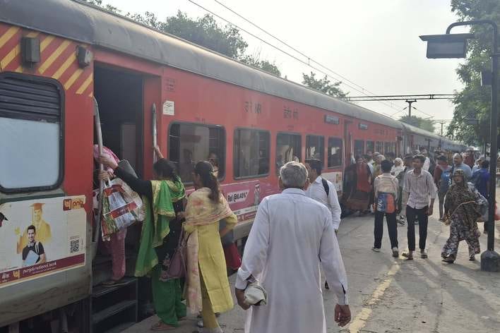 Along with increasing the fare, the railway department should also increase the facilities