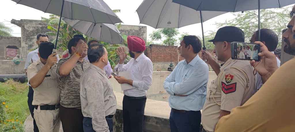 Claims to have completed cleaning of drains, DC inspected