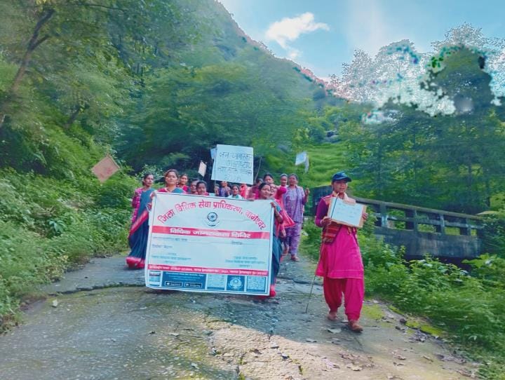 Anger was seen on illegal liquor trade in awareness rally