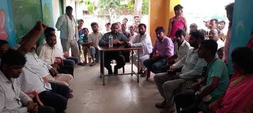 Villagers are adamant on conducting the auction again, boycott the meeting