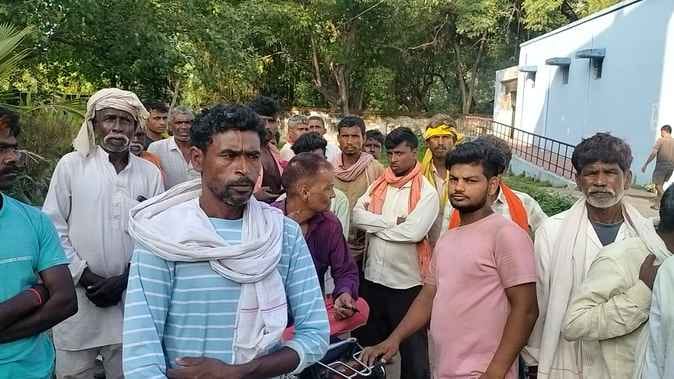 rohtas bihar news: person died due to electric shock while working in field, sasaram news