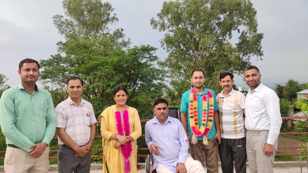Manish Kumar becomes president of Nadaun section