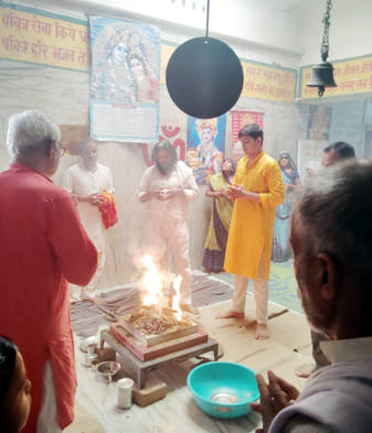 Rishi Maharaj's death anniversary celebrated in Bans Barolia